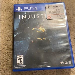 PS4 /PlayStation Injustice 2 video game